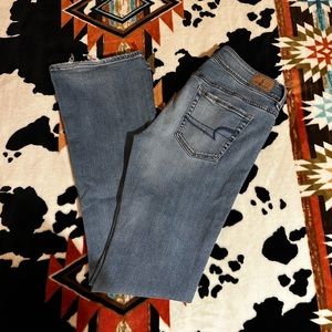American Eagle Kick Boot Jeans (8 Long)